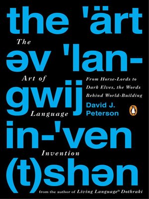 cover image of The Art of Language Invention